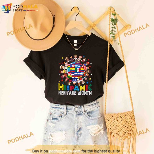 World Children National Hispanic Heritage Month Latino Kids Shirt