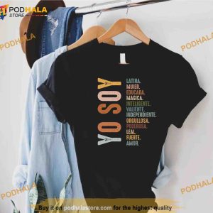 Yo Soy Shirt, Mujer Latina Educada Magica Tee, Mexican Latina Muier Independiente