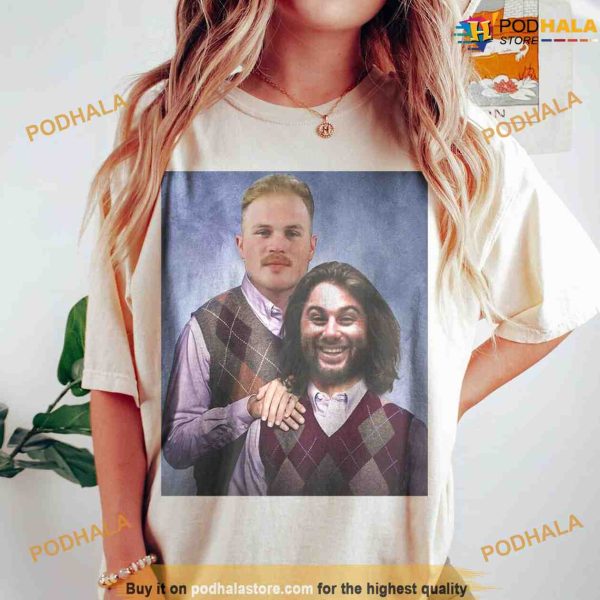 Zach Bryan and Koe Wetzel Step Brothers Mugshot Shirt, Sweatshirt
