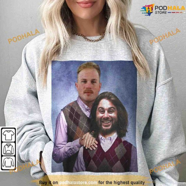 Zach Bryan and Koe Wetzel Step Brothers Mugshot Shirt, Sweatshirt