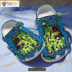 Zombie Feet Shoes Crocs Clogs Birthday Halloween Gifts For Men Women