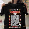 12 Day Of Nursing Christmas Shirt For Nurse, Call Lights Blinking, Doctors Stressing