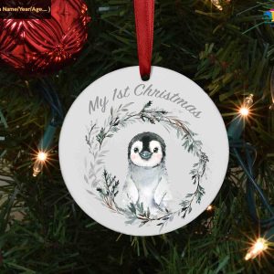 1st Christmas Penguin, First Christmas Together Ornament