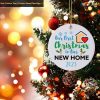 1st Christmas in New Home Ceramic Keepsake Ornament