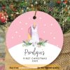 2023 Baby's First Christmas Ornament, Custom Family Keepsake