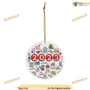 2023 Commemorative Christmas Ornament Year to Remember Family Tree Decoration 2 1