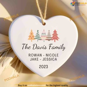 2023 Custom Family Name Ornament, Personalized Gift, Family Christmas Ornaments