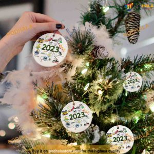 2023 Family Xmas Tree Ornament Major Events Family Christmas Ornaments 4 1