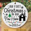 2023 First Home Christmas Ornament, First Christmas Ornament Together Celebration