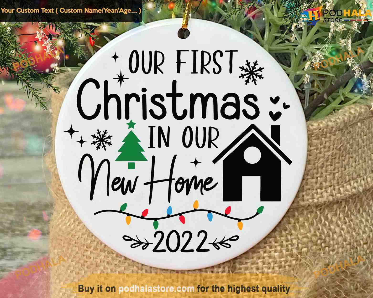 2023 First Home Christmas Ornament, First Christmas Ornament Together