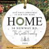 2023 First Home Christmas Ornament, Personalized Decor
