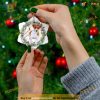 2023 Jack Russell Snowflake Christmas Ornament, Friends Christmas Ornaments