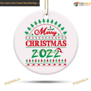 2023 Merry Christmas, Personalized First Christmas Together Ornament