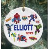 2023 Superpower Ornament, Personalized Family Christmas Ornaments