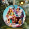 3D Gingerbread House Christmas Ornament, Family Christmas Ornaments