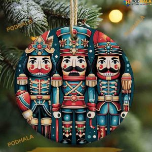 3D Nutcrackers Christmas Ornament, Family Christmas Tree Ornaments