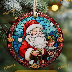 3D Santa Claus Sublimation Ornament, Family Christmas Ornaments