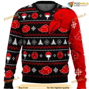 AKATSUKI ITACHI Anime Christmas Sweater For Men Women