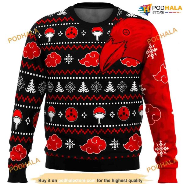 AKATSUKI ITACHI Anime Christmas Sweater For Men Women