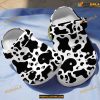 Aesthetic Cow Print Crocs Classic Clogs Shoes