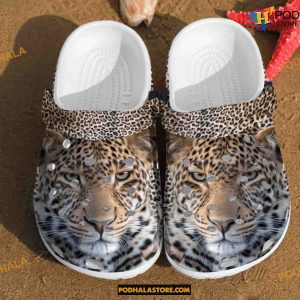 African Leopard Crocs For Mens And Womens