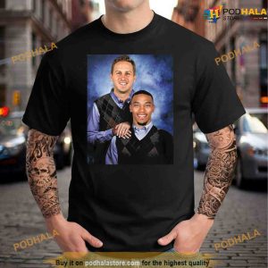 Aidan Hutchinson Jared Goff Amon-Ra St Brown Step Brothers T-Shirt