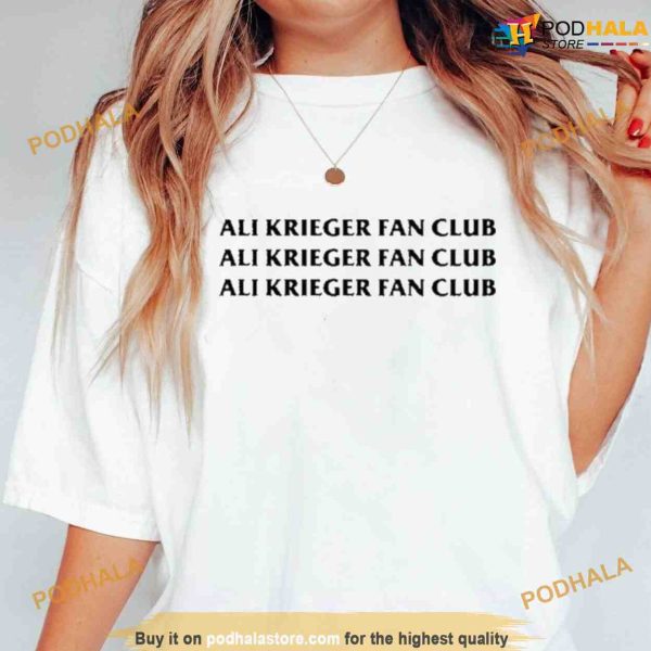 Ali Krieger Fan Club Shirt For Women Men