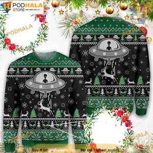 Alien Ugly Christmas Sweater 2023, Funny Sweater