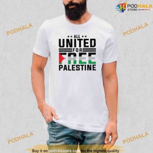 All United for Free Palestine Shirt Political Gift 2