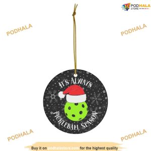 Always Pickleball Season Ornament, Personalized Family Ornaments