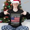 America Flag Christmas Let’s Go Brandon Shirt, Funny Xmas Gifts