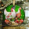 American Game Chicken Holiday Ornament, Friends Christmas Ornaments