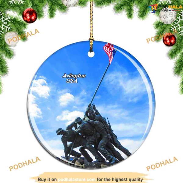 Arlington Marine USA Christmas Ornament, Family Christmas Tree Ornaments