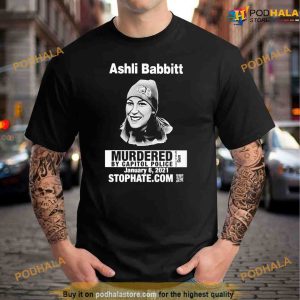 Ashli Babbitt Murdered By Capitol Police Shirt For Women Men