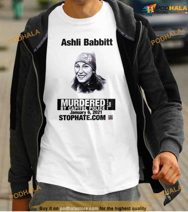 Ashli Babbitt Murdered By Capitol Police T-Shirt, Ashli Babbitt Shirt
