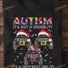 Autism It’s Not A Diasability It’s A Different Ability Jeep Car For Christmas Shirt