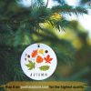 Autumn Leaves Festive Ornament, Personalized Family Ornaments