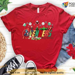 Avenger Christmas Shirt Disneyland Christmas Tee Mickey Balloon Sweatshirt 2