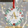 Baby's 1st Ceramic Christmas Ornament, Personalized First Christmas Ornament