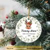 Baby's 1st Christmas 2023, Personalized Reindeer Ornament