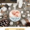 Baby's 1st Photo Christmas Ornament, Custom Picture Ornaments