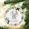 Baby's Debut Christmas, Personalized Family Keepsake