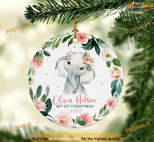 Baby’s Debut Christmas, Personalized Family Keepsake
