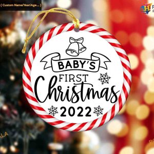 Baby's First Christmas Ornament, Celebratory First Christmas Together