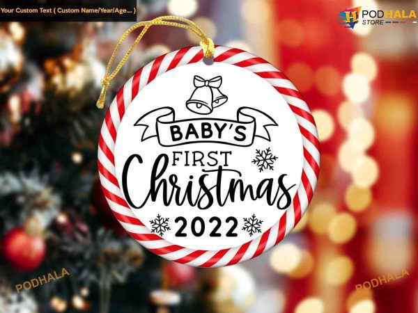 Baby’s First Christmas Ornament, Celebratory First Christmas Together