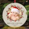 Baby's First Christmas Ornament, Custom Picture Ornaments