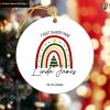 Baby's First Christmas Ornament, Customized 1st Christmas Keepsake