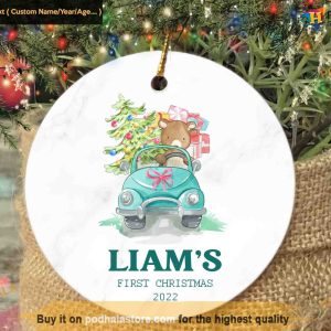 Baby's First Christmas Ornament, Family Tree Decoration