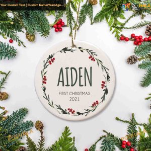 Baby's First Christmas Ornament, 1st Christmas Together Ornament