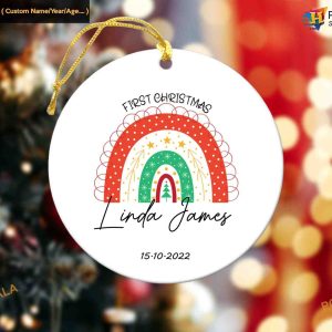 Baby's First Christmas Ornament, Memorable First Christmas Together Moment